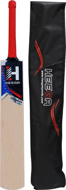 Heega Sports Strokes Pro Kashmir Willow Cricket  Bat For 15+ Yrs