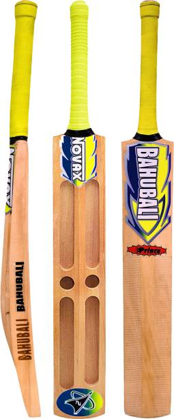 Optimus Novax® Bahubali Kashmir Willow Full Size Cricket Bat For Tennis Ball-Scoop 665E Kashmir Willow Cricket  Bat