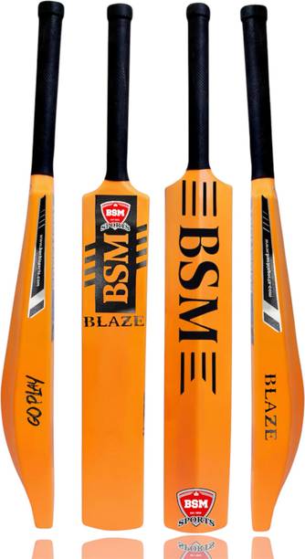 BSM BLAZE PVC/Plastic Cricket  Bat For 15+ Yrs