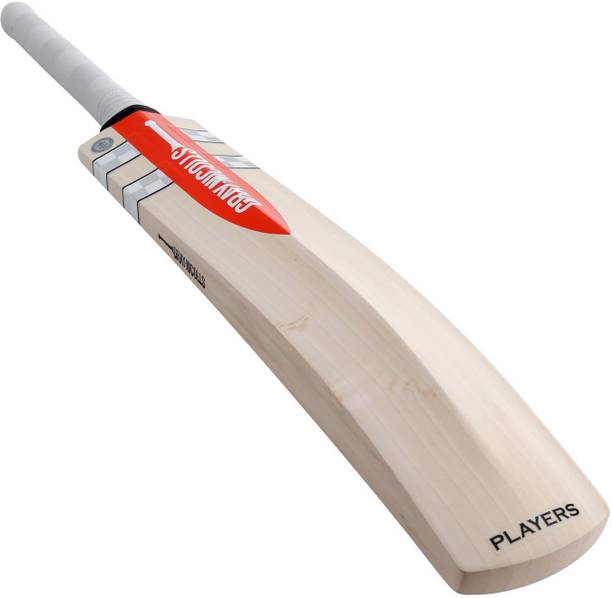 Traders grey nicoles t1 Kashmiri Popular Willow Cricket Bat For Tennis Ball, Rubber Bal Kashmir Willow Cricket  Bat For 15+ Yrs