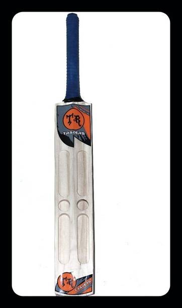 Traders A Scoop bat oringe For Tennis Ball-No Leather Ball Poplar Willow Cricket bat-B Poplar Willow Cricket  Bat For 15+ Yrs