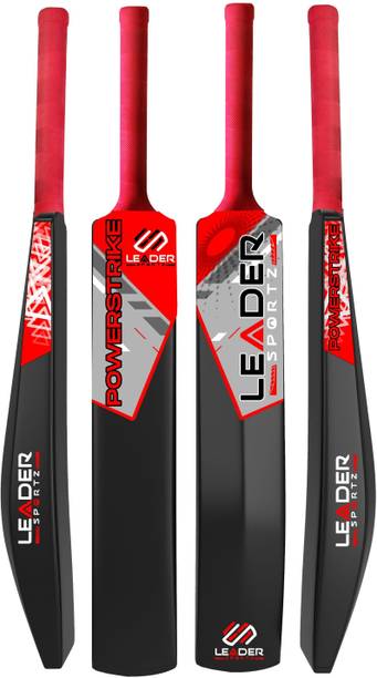 Leader Sportz Powerstrike Bat Cricket for Adults | Heavy Tennis for Gully Cricket PVC/Plastic Cricket  Bat For 10 - 12 Yrs