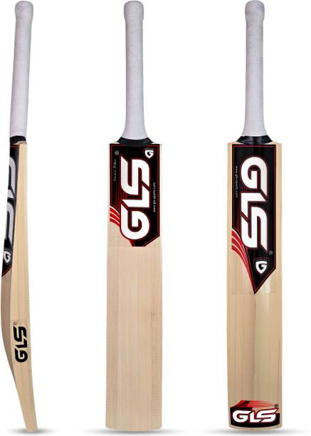 जी एल एस Scorer Plus Kashmir Willow Cricket Bat With Cover (Size - 6) For Leather Ball कश्मीर विलो क्रिकेट बैट फॉर 15+ Yrs