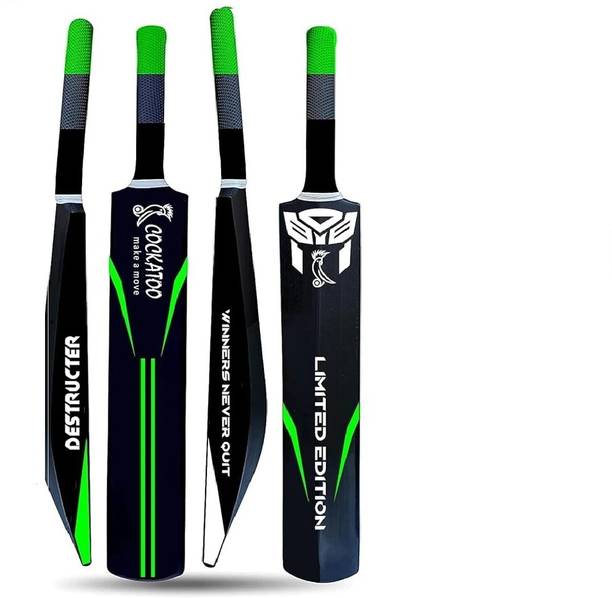 COCKATOO Destructor Cricket Bat Size 8 For Kids PVC/Pla...