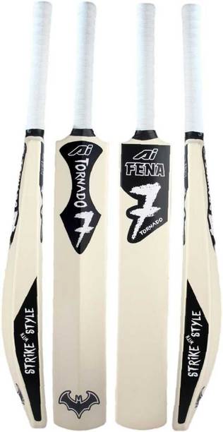 Fena Tornado White Cricket Hard Plastic Full Size PVC/P...