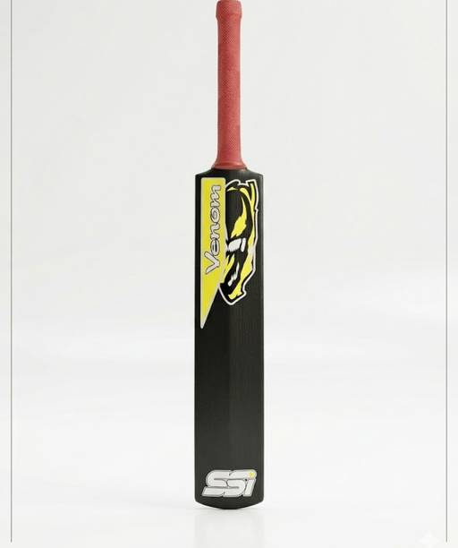 SSI Plastic Cricket Bat Size 6 for Tennis Ball Long Handle Heavy Duty Durable Bat PVC/Plastic Cricket  Bat For 15+ Yrs