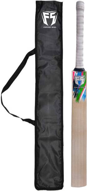 Fervor Spel Middler Kashmir Willow Cricket Bat For 15+ Yrs (1100