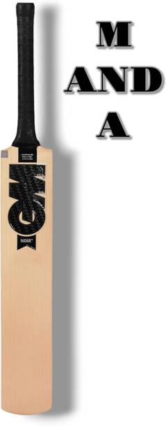YuvaKreeda GM NOIR BLACK HARD TENNIS Kashmir Willow Cri...