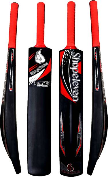 Shopeleven Plastic Cricket Bat for Tennis Balls, Full Size Cricket Bat Lime Color PVC/Plastic Cricket  Bat For 8 Yrs
