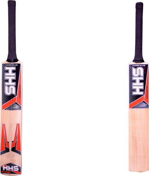 HHS SPORTS Kashmiri Willow Cricket Bat for Leather Ball...