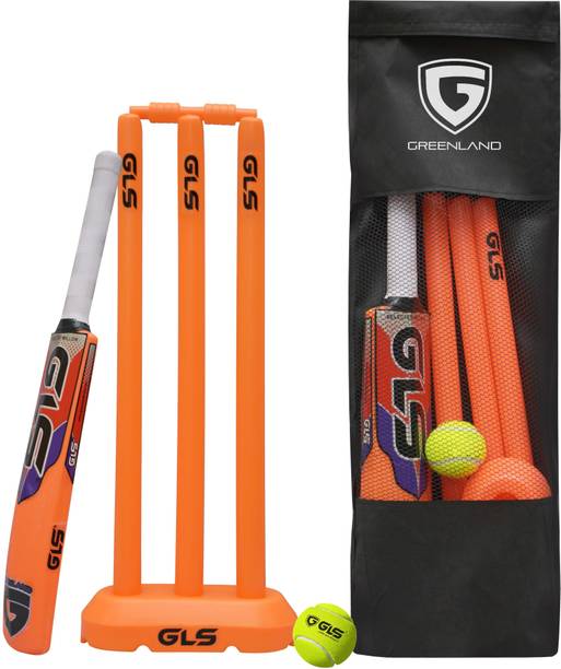 GLS Swift Pro Kids Plastic Cricket Bat Set with Soft Cricket Ball (Size - 2) PVC/Plastic Cricket  Bat For 4 - 5 Yrs