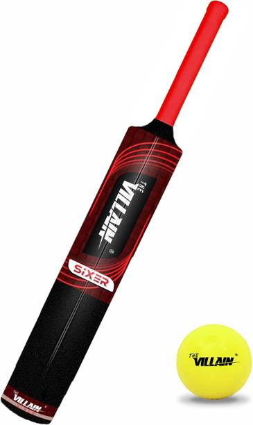 The Villain Full Size Pvc/ Hard Plastic Cricket Bat For...