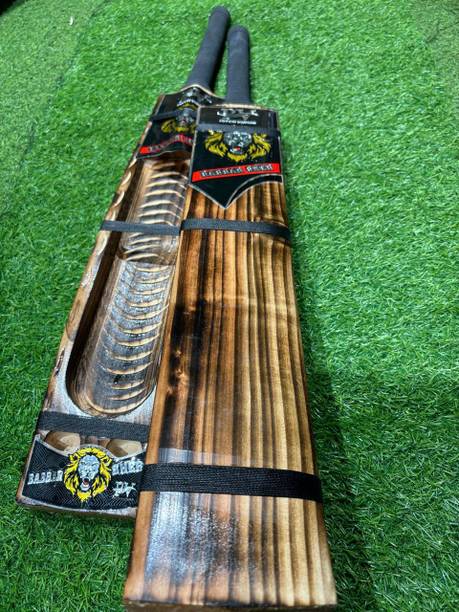 पिच विजन Babbar Sher Burn Edition Bat (Malhar) Kashmir Willow Cricket Bat For 15+ Yrs कश्मीर विलो क्रिकेट  बैट फॉर 15+ Yrs