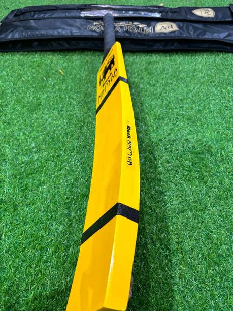 पिच विज़न Yellow Mamba Hard Ball Cricket Bat कश्मीर विलो क्रिकेट  बैट फॉर 15+ Yrs