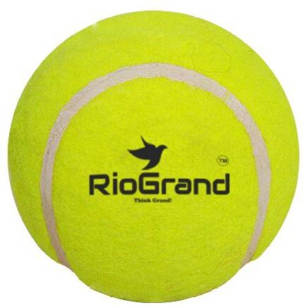 RioGrand Soft Tennis Cricket Ball Light Weight Green Ball Cricket Tennis Ball