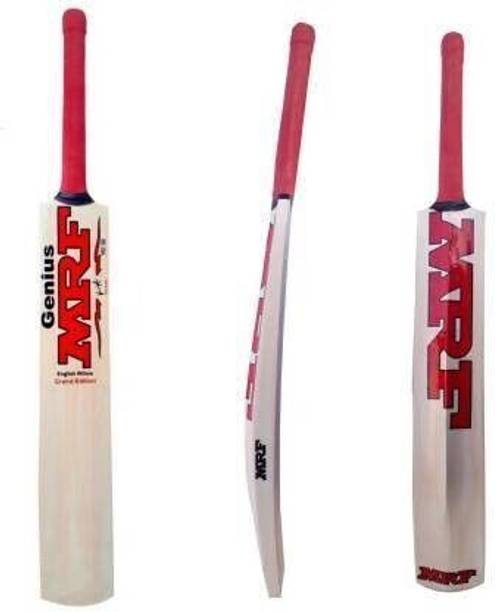 BATZONE MRF KASHMIRI WILLOW CRICKET BAT, Full Size Cric...