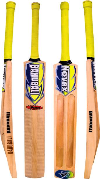 Optimus Novax® Bahubali Kashmir Willow Full Size Cricket Bat For Tennis Ball-Scoop 680D Kashmir Willow Cricket  Bat