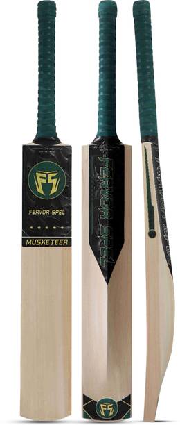 Fervor Spel Kashmir Willow Grade II Kashmir Willow Cricket Bat F