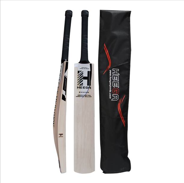Heega I Hate Losing ( Size 5 ) Kashmir Willow Cricket  Bat For 10 - 12 Yrs