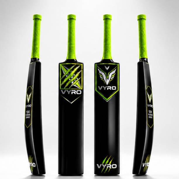 VYRO Strong PVC Plastic Cricket Bat for Tennis Ball Daily Practice Adults PVC/Plastic Cricket  Bat For 15+ Yrs