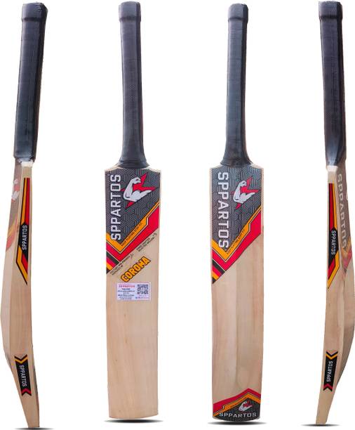 Sppartos CORONA Full Size Kashmir Willow Cricket  Bat For 15+ Yrs