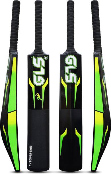 GLS Hector Pro Heavy Plastic Tennis Cricket Bat For Adults- Black PVC/Plastic Cricket  Bat For 15+ Yrs