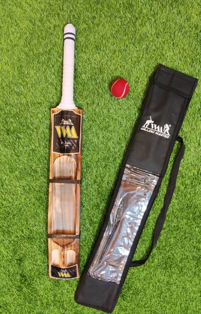 Willow master Gold Edition Triple Blade light weight Kashmir Willow Cricket  Bat For 15+ Yrs