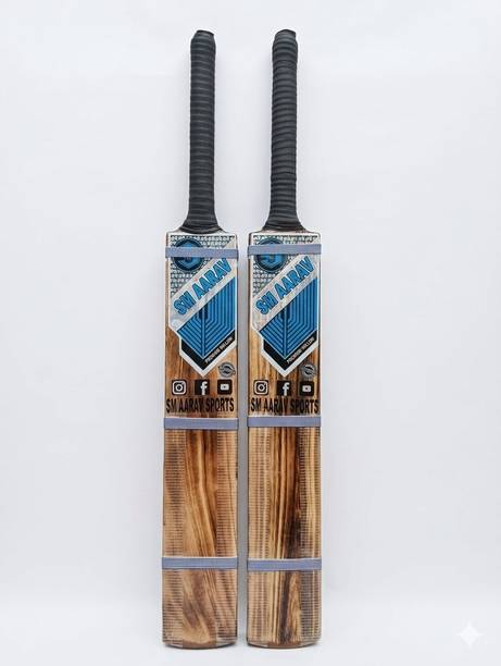sm aarav Kashmir willow 900g Kashmir Willow Cricket  Bat For 15+ Yrs