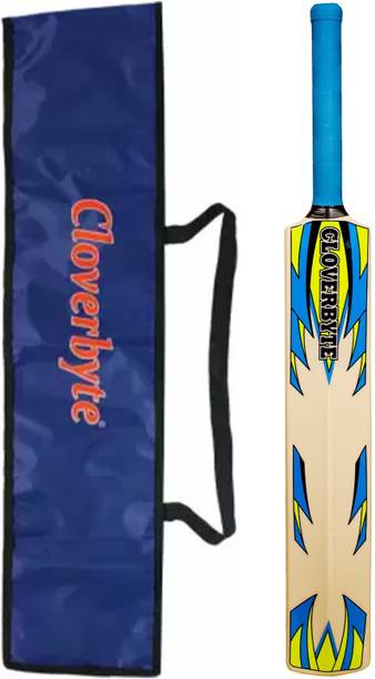 क्लवरबाइट Cricket Kit Combo Pack Of Full Size Plastic Bat With Bat Cover PVC/ प्लास्टिक क्रिकेट  बैट फॉर 15+ Yrs