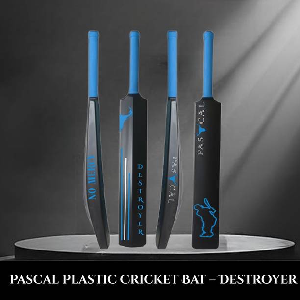 पास्कल DESTROYER Plastic Bat Full Size Cricket Tennis Bat For All Age Group PVC/ प्लास्टिक क्रिकेट  बैट फॉर 15+ Yrs