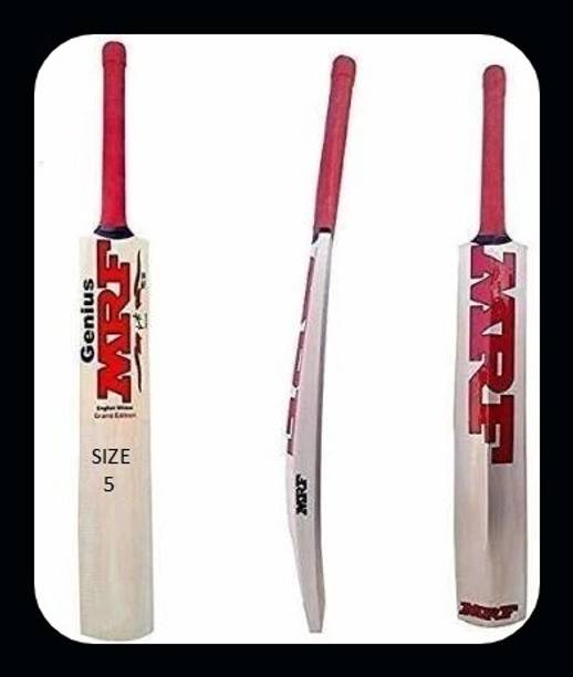 KRISHNA SPORTS size 5 PQ Poplar Willow Cricket  Bat For 12 - 14 Yrs