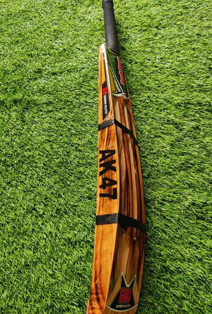 Livesporting Triple Blade ak47 hard tennis Kashmir Willow Cricket Bat For 15+ Yrs