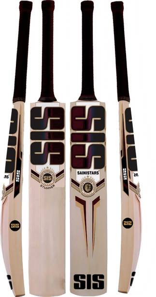 SIS SAINISTARS Tennis bat Poplar Willow Cricket  Bat For 15+ Yrs