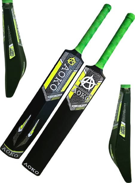 AOKO Tennis Cricket bat Turf Tennis bat Lightweight Fiber bat Hard Plastic bat PVC/Plastic Cricket  Bat For 15+ Yrs