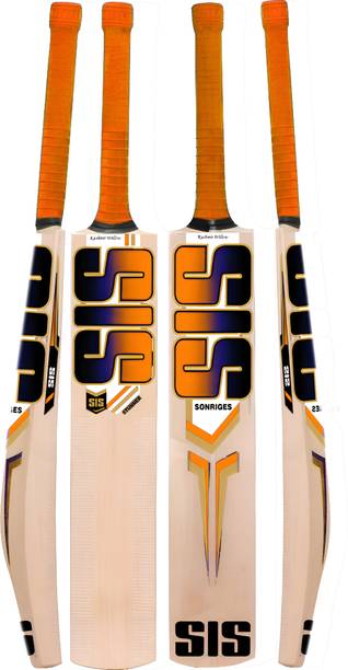 Goldmine Orange tennis Poplar Willow Cricket  Bat For 15+ Yrs