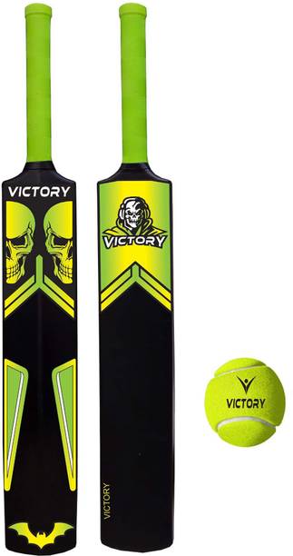 VICTORY Plastic bat , Cricket bat With 1 Cricket Ball Tennis PVC/Plastic Cricket  Bat For 15+ Yrs