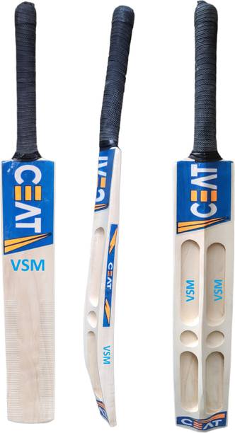 वीएसएम CT Hitman Size 6 Age 12 to 16 year old Double Blade Scoop पोपलर विलो क्रिकेट  बैट फॉर 12 - 14 Yrs