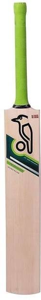 VVM KOOKABURRA GREEN| LEATHER BAT | Full Size SH Natural ENGLISH Willow 1000-1200g English Willow Cricket  Bat For 15+ Yrs