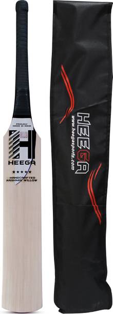 Heega Premium Grade Mongoose Kashmir Willow Cricket Ba...