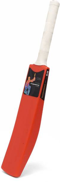 Aditi Toys Poweredge Small Cricket Turf Bat 25.5 inch for Kids Above 5 Year (Orange) PVC/Plastic Cricket  Bat For 6 - 7 Yrs