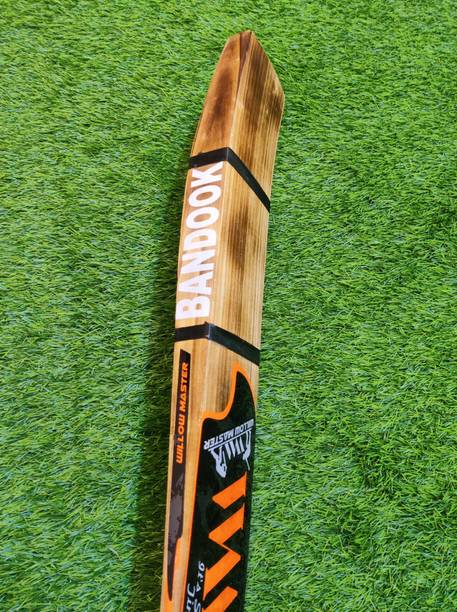 Willow master Bandook Burn Edition Hard Tennis Kashmir ...