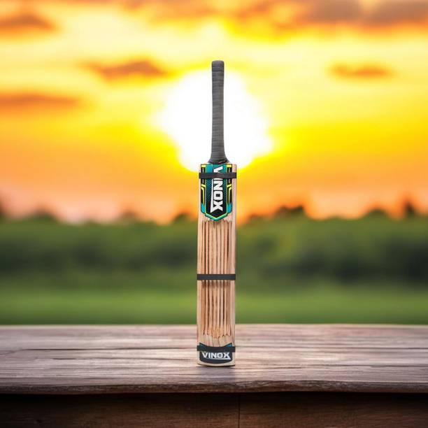 vinox STRIKER BURN KASHMIRI WILLOW TRIPPLE GUTTED CRICKET BAT Kashmir Willow Cricket  Bat For 15+ Yrs