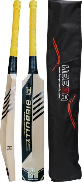 Heega ™ Mongoose Type English Technology Kashmir Willow Cricket bat Kashmir Willow Cricket  Bat For 15+ Yrs