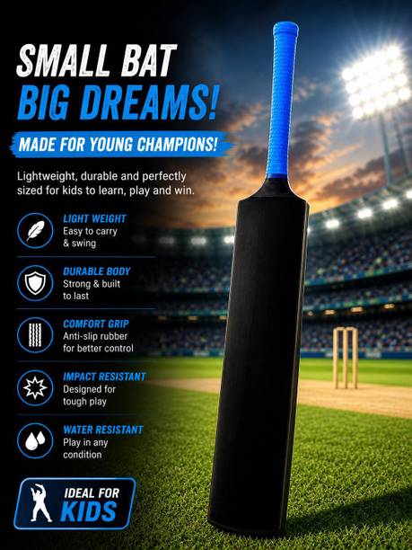 NOXY Bat919 PVC/Plastic Cricket Bat For 15+ Yrs