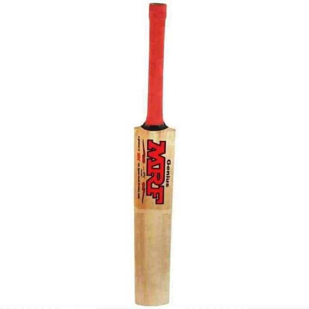 MRF Genius Poplar (size-4) Tennis Bat Poplar Willow Cricket  Bat For 10 - 12 Yrs