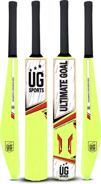 ULTIMATE GOAL Cricket Plastic Bat For Kids | UV Digital Printing |29.9 INCH (Green, Size 4) PVC/Plastic Cricket  Bat For 10 - 12 Yrs