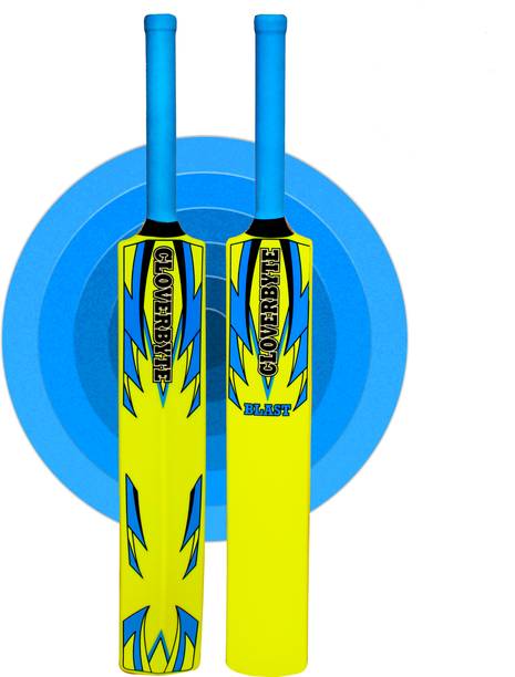 CLOVERBYTE Adults Heavy Bats for Gully Cricket, Tournament Match Full Size Tennis Ball Bat PVC/Plastic Cricket  Bat For 15+ Yrs