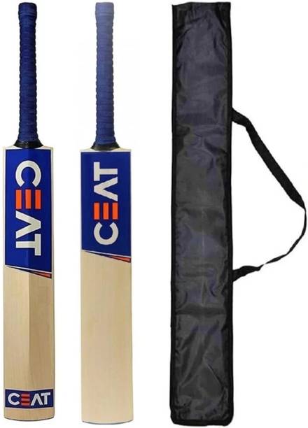 HouseOfCommon Ironically designed cricket bat poplar willow size 6 made to play with tennis Poplar Willow Cricket  Bat For 15+ Yrs