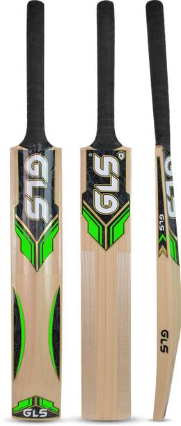 GLS Talwar Green Cricket Tennis Full Size with Free Tetron Cover and Tennis Ball Poplar Willow Cricket  Bat For 15+ Yrs