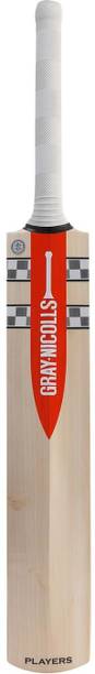 Traders grey nicoles Kashmiri Popular Willow Cricket Bat For Tennis Ball, Rubber Bal Kashmir Willow Cricket  Bat For 15+ Yrs